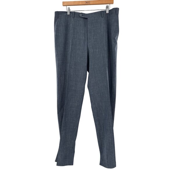 Canali Other - Canali 1934 Mens Travel Wool & Silk Pants Size 36x32 Blue